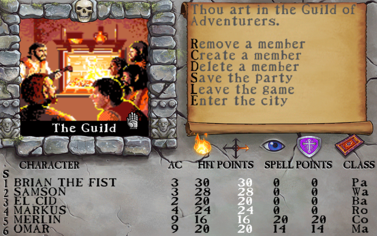 Bards Tale Trilogy (remaster) // Photoshop