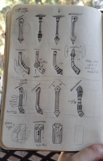 Prop // CCF: magitech wands