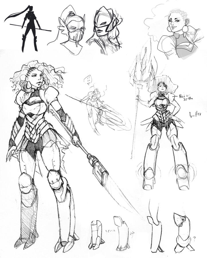 Character + Costume + Weapon // Overkill