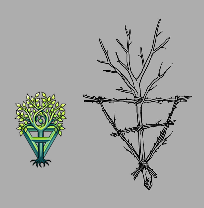 Ebris holy symbol (LoA) // Photoshop
