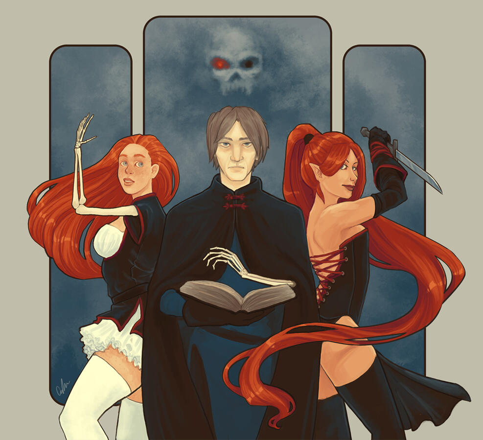 Illustration // "Shadows" Wallpaper