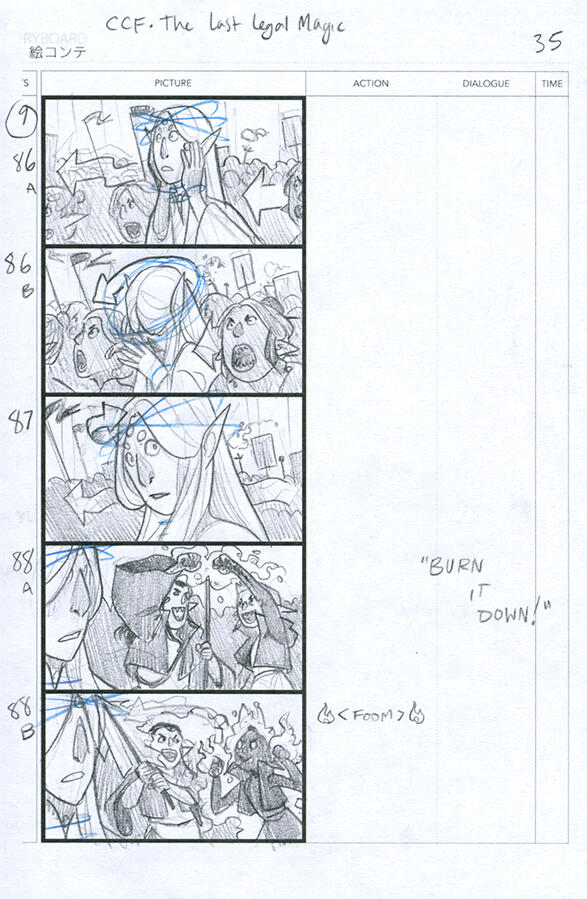 Storyboard // CCF: ep01 pg35