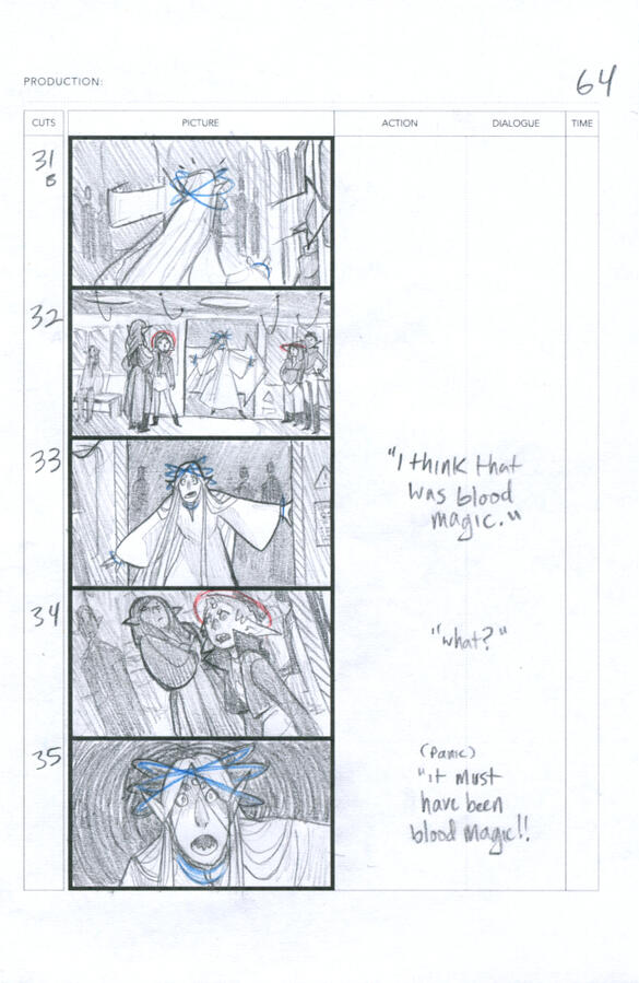 Storyboard // CCF: ep01 pg64
