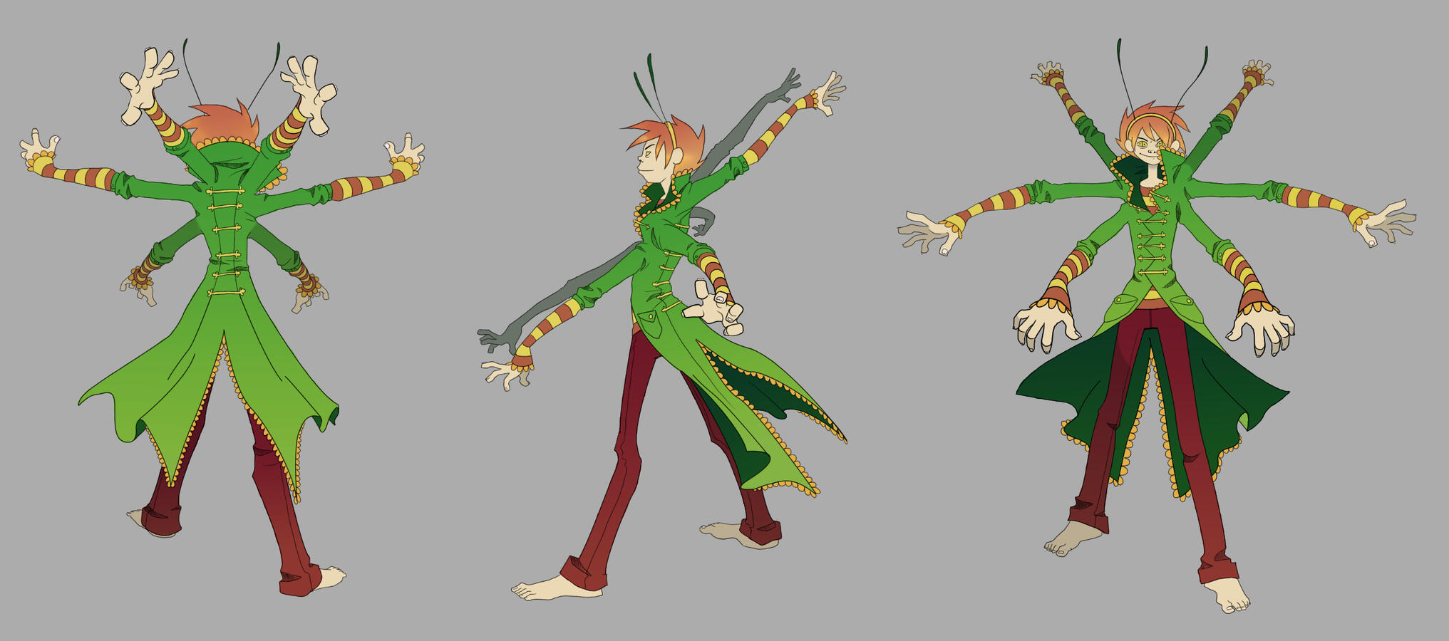 Turnaround // Alice in Wonderland Caterpillar, in style of Gorillaz